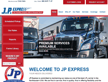 Tablet Screenshot of myjpexpress.com